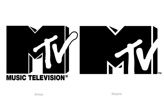 Novo logo: MTV
